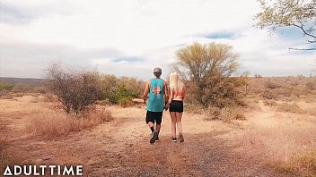 Preview 1 of Sxs Arbia - MODEL TIME - Hot Couple Lexi &amp_ Jake Fucking on a Hike