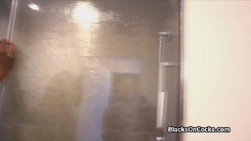 Preview 3 of Hairy Hirsute Lesbians - Getting sucked my sexy ebony teen room mate