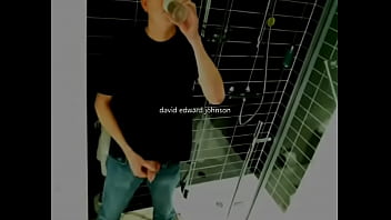 Preview 4 of Japannes Hd - David Edward Johnson drinking his own piss. WaterSportsDare
