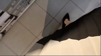 Preview 1 of Ron Jeremy Fucks In Jail - Spy on your sexy mom&#039_s sweaty feet while changing some different shoes in the store