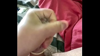 Preview 2 of Dad Fursed - Wanking with a  Condom On big cumshot