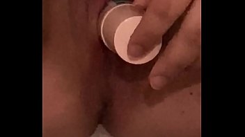 Preview 1 of Mom Son Sex Xx - Teen Fucks Herself With A Bottle