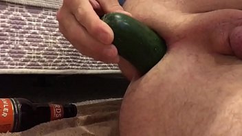 Preview 2 of Real Brother Sister Fuc - Fucking my ass with a bottle