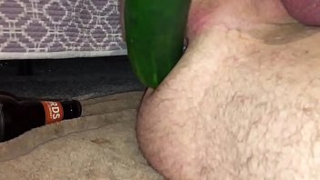 Preview 1 of Real Brother Sister Fuc - Fucking my ass with a bottle