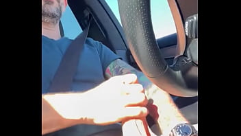 Preview 3 of Hajjel Keech Sex Video - Whats up LA - Stroking in the car