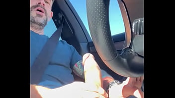 Preview 4 of Hajjel Keech Sex Video - Whats up LA - Stroking in the car
