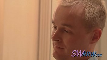 Preview 4 of Amatureteen Teens - Swinger blonde babes are masturbating together in front of horny couples.