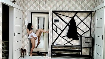 Preview 4 of Desi Mirchi Vabi - Angie Elif Hot Solo Masturbating