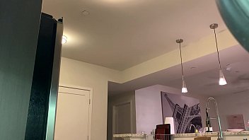 Preview 1 of Mr Marco - Sexy Latina Putting the Groceries away then take a Big Black Dick (Part 2)