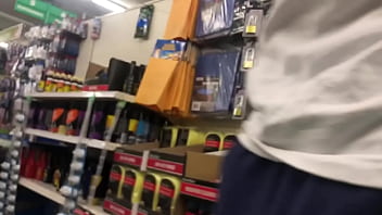 Preview 2 of Breazza Full - She kept looking cock bulge