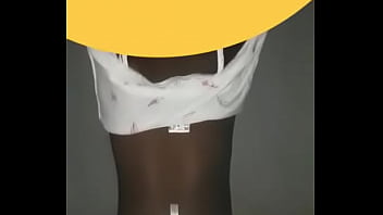 Preview 1 of Young Boy With Grannie - African girl feeling herself