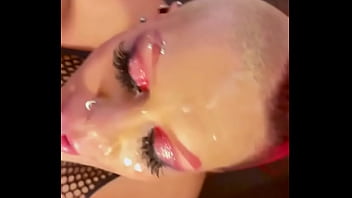 Preview 3 of Aurore Pariente Tatto - Please cover me in cum I fucking love it so much_ especially sharing it with Misspoison one