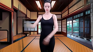 Preview 2 of Teen Vs Old Man Sauna - Nude Nunchuck Training with Secret Agent Sage Eldritch
