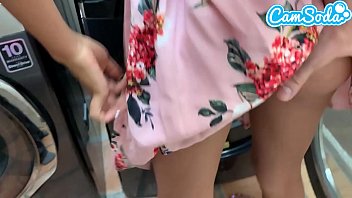 Preview 2 of Brazzer Pro Porn Fass - Fucked my step-sister while doing laundry