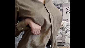 Preview 1 of Girls Piss Pee Over Boy - Hugo boobs