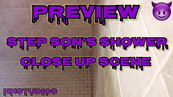 Preview 1 of Lesbian Bondage In Pantyhose - Step s.&rsquo_s Shower Close Up Scene (Preview)