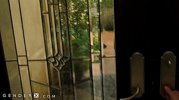 Preview 1 of Ermeni Qizlari - GenderX - Transgender Prom Date Needs Some Dick Before Night Ends