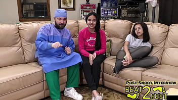 Preview 4 of Grup Xxx Pur - Foot Casting Couch - Alix Avery