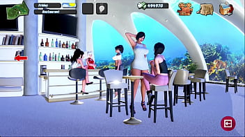 Preview 1 of Germen Step Mom - Max&#039_s Life Temporada 4 Cap 204 - Trio con mi amiga y su madrastra