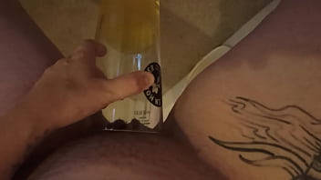 Preview 2 of To Mens Fuck - Drinking another single mothers urine. Yum.