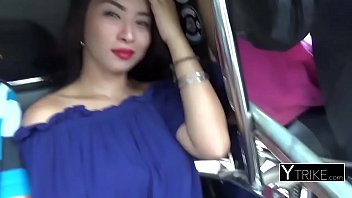 Preview 1 of Henging Boobs - Doggystyle for this horny Asian teen who loves to trade sex for money.