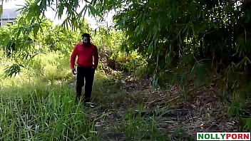 Preview 1 of Anti Sex Vhidio - Honourable Krissyjoh Met and Fucked Lucy in The Bush While Inspecting His Site - NOLLYPORN
