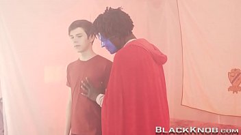 Preview 1 of Balochxxxx Vidos - Twink takes black dong in the ass