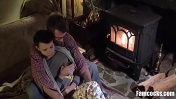 Preview 2 of Bbw Love Porn Hd - Fuck By The Fireplace- step Dad