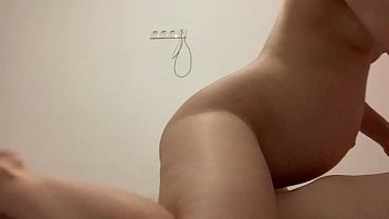 Preview 2 of Ypga Session - VERY SEXY COCK RIDE BY MY PREGNANT WIFE