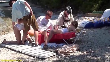 Preview 2 of Sex Age Ten - b. public family therapy beach orgy