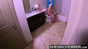 Preview 2 of Brazeras Com - HD I Accidentally Impregnated My Whore Step Daughter Tight Wet Pussy With Creampie,  Fucking Her Doggystyle And Riding My Big Cock Closeup,  Young Busty Black Girl Sheisnovember Perfect Natural Tits And Areolas Out During Cumshot By Msnovember