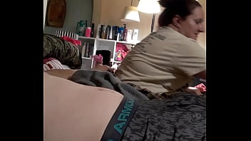 Preview 4 of Wife Cuffed - Wife caught on cam