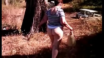 Preview 2 of Romi Rain Aletta Ocean Lesbians - flashing in a public park