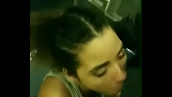 Preview 4 of Mofos Party Full Video - Blowjob in the subway train from a hot amateur girl