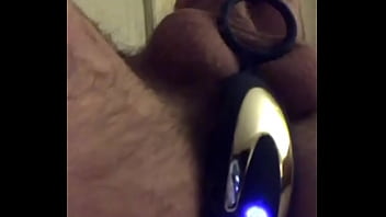 Preview 1 of Bby Lesbo - Vibrating prostate massager makes me cum
