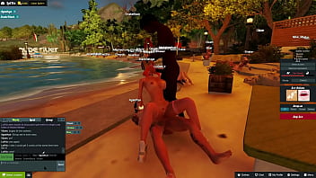 Preview 1 of Girl To Girl Sleep Xxx - 3dxchat | LoliVix participando en una org&iacute_a despu&eacute_s de pasar un rato en el cine | noche 26: 11 chicos y 1 chica | 2da parte