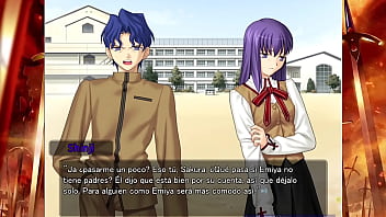 Preview 4 of British Mature Seduce - Fate Stay Night Realta Nua Day 5 Part 1 Gameplay (Espa&ntilde_ol)