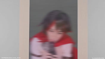 Preview 3 of Clo Zambia - Yang Watches Her Be A Slut RWBY