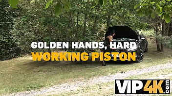 Preview 1 of Pastho Xnvidio - VIP4K. Hot mature brunette Texas Patti knows how to turn on men in public