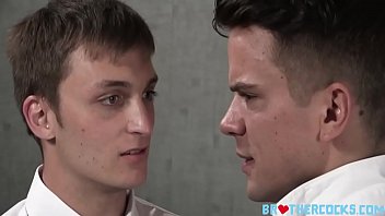Preview 1 of Twin Homo Porn - Stud Fucks Stepbro RIGHT Before His Wedding | Dakota Payne,  Harlen Quindel |