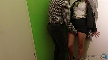 Preview 2 of New X Exy Hindi Video - woman in business look quick fuck before work-business-bitch