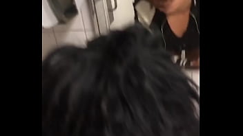 Preview 2 of D Ebhao - MisterMajor fucks PAWG Milf Public Bathroom