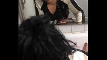 Preview 1 of D Ebhao - MisterMajor fucks PAWG Milf Public Bathroom