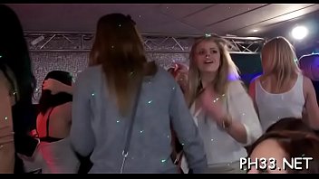 Preview 2 of X Art Solo Teen - Very hot gangbang in club