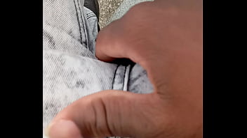 Preview 2 of Cousin Caught Naked - enjoying public part two
