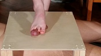 Preview 4 of Tube Porn Meital Roei - Domina bare feet cock stomping &amp_ footjob pt1 HD