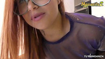 Preview 2 of Xxxe Videou - MAMACITAZ - #Jesica Dulce - Redhead Latina Takes &#039_s Cock On Cam