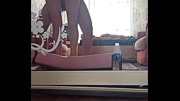Preview 1 of Wild Teen Dick - Kazakh couple makes home video