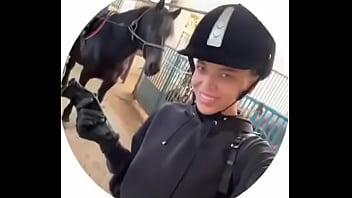 Preview 3 of Frivolous Dress Order German - Iʼm the happiest today ? This is a hobby for the soul  Incredible energy. I love horses very much ️