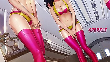 Preview 4 of Mom Tries On New Panties For Son - Becoming Roommates with my Boss Episode 20